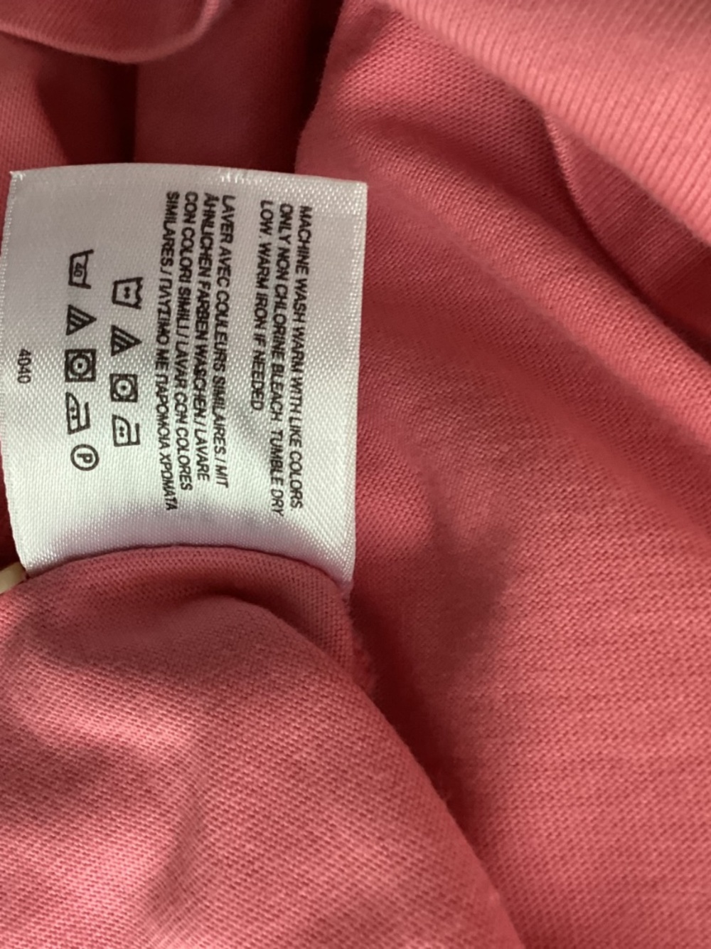 BROOKS BROTHERS 346 LARGE ORIGINAL FIT SALMON PINK POLO SHIRT SHORT SLEEVE - Picture 8 of 8